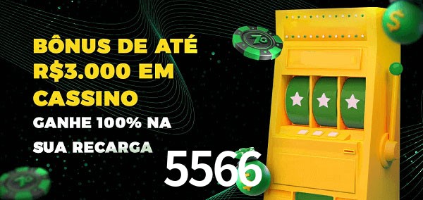 5566 melhor bônus de depósito
